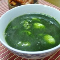 매생이 굴떡국
